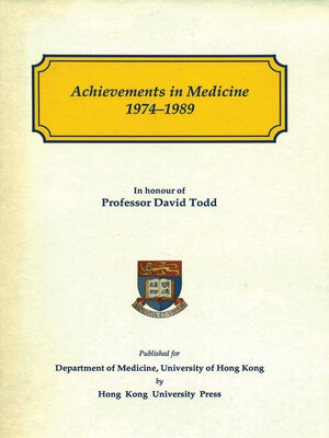 cover image of Achievements in Medicine, 1974–1989